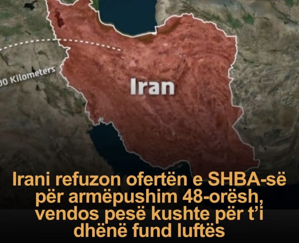 Irani refuzon ofertën e SHBA-së për armëpushim 48-orësh, vendos pesë kushte për t’i dhënë fund luftës